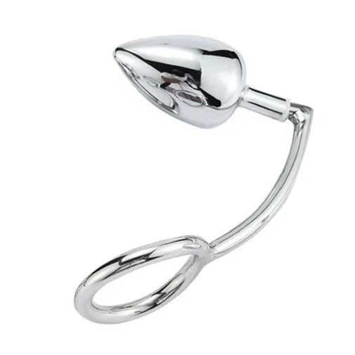 Hook Steel 4663 Set Stainless DiscreetChoice Anal Ring Cock with 0703